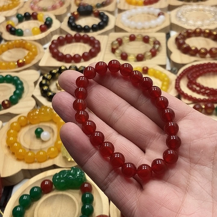 未镶嵌手链玛瑙/玉髓康*头