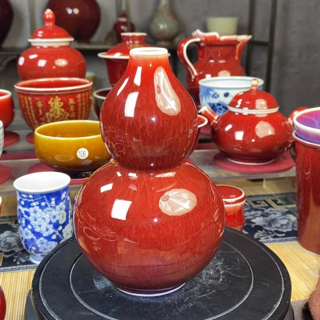 【闪购商品】景德镇名陶坊原矿郎红