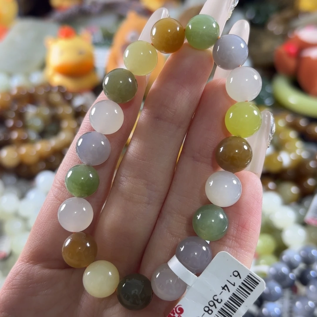 和田玉未镶嵌手链74