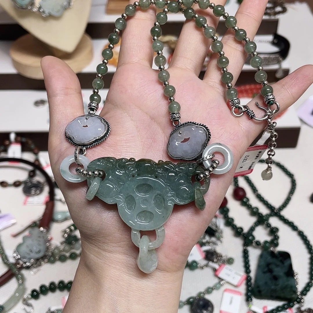 足银925银配饰项链