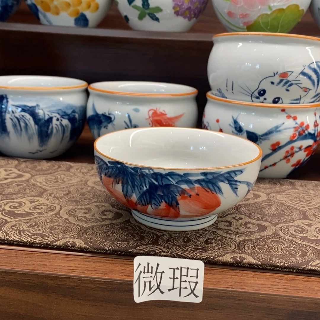 釉下彩手工绘制手工绘制