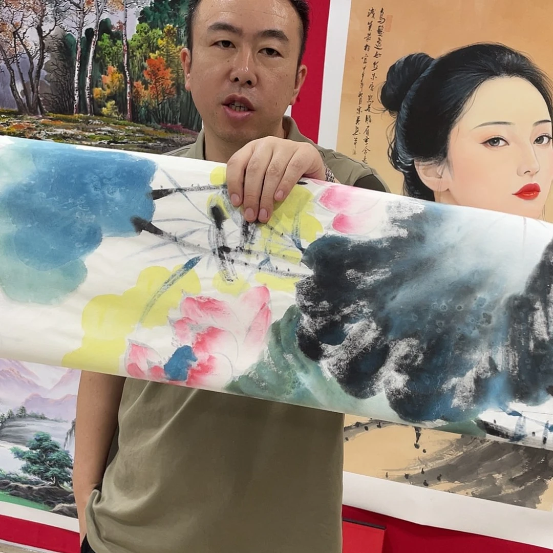 国画今天早上起来发现