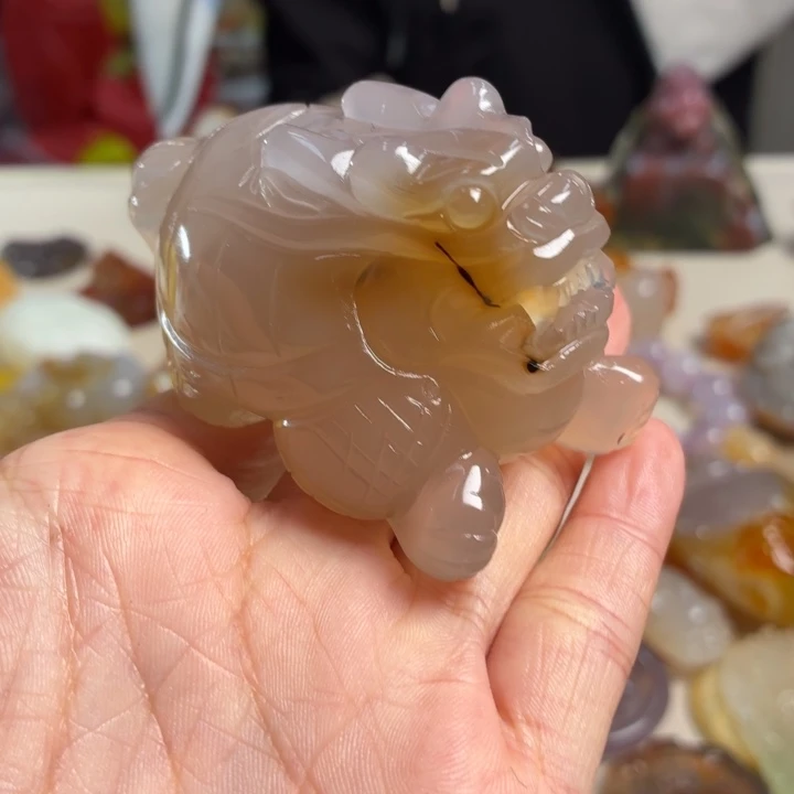 玛瑙/玉髓未镶嵌吊坠(不含链)