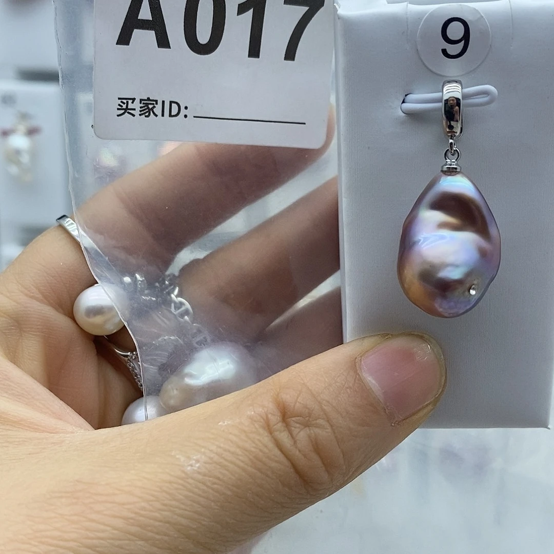 颈饰钛钢淡水珍珠