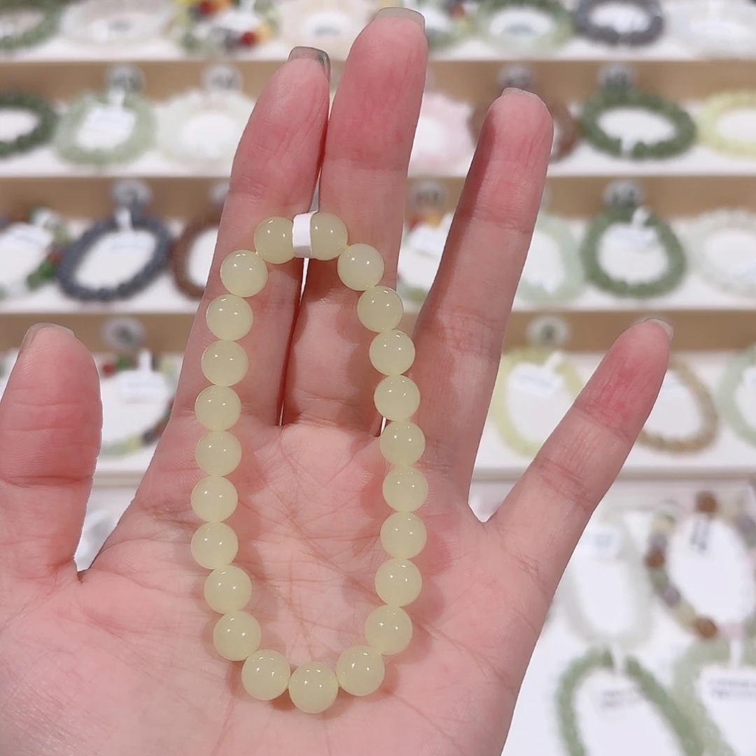 和田玉未镶嵌手链a