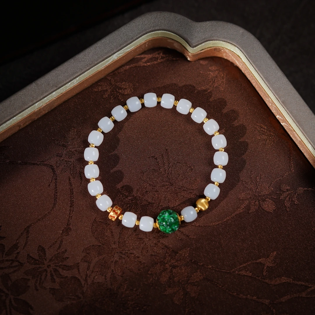 【左边婷姐】和田玉手串(B1781)