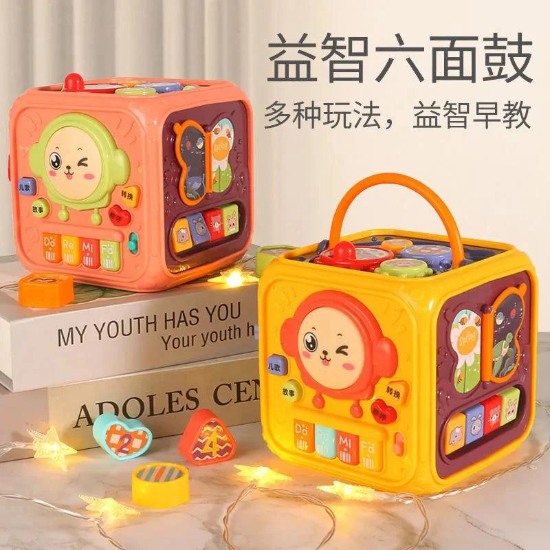益智多功能六面鼓玩具 科学 SJ