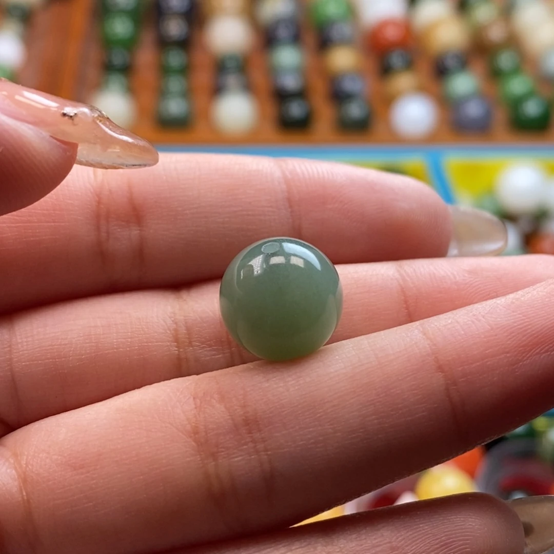 和田玉未镶嵌珠宝奇石福利蓝碧玉单珠z12