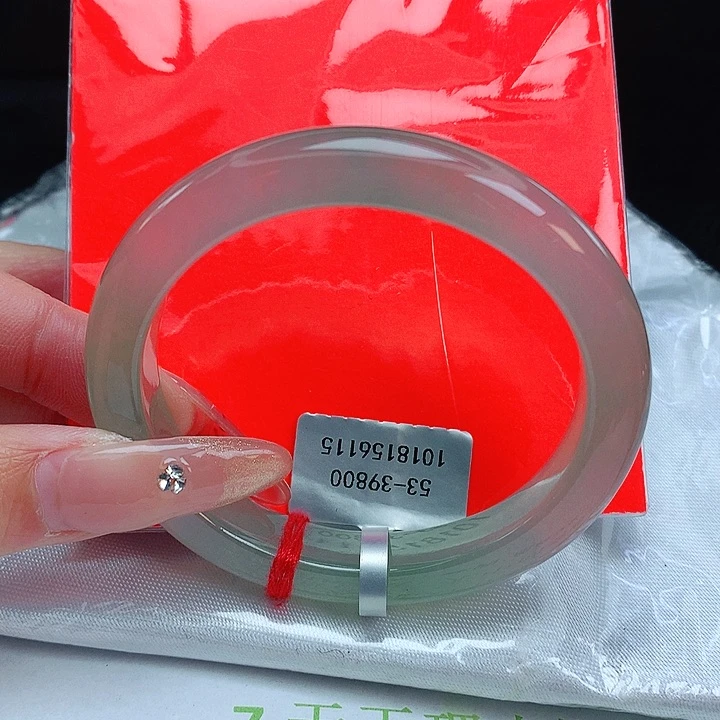 翡翠手镯未镶嵌缅甸天然a货翡翠手镯