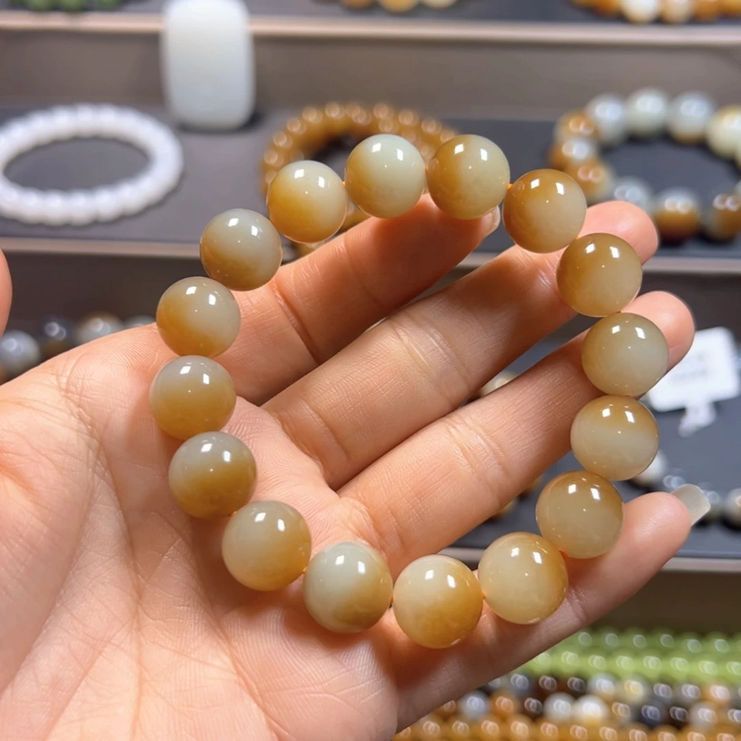 和田玉手链未镶嵌