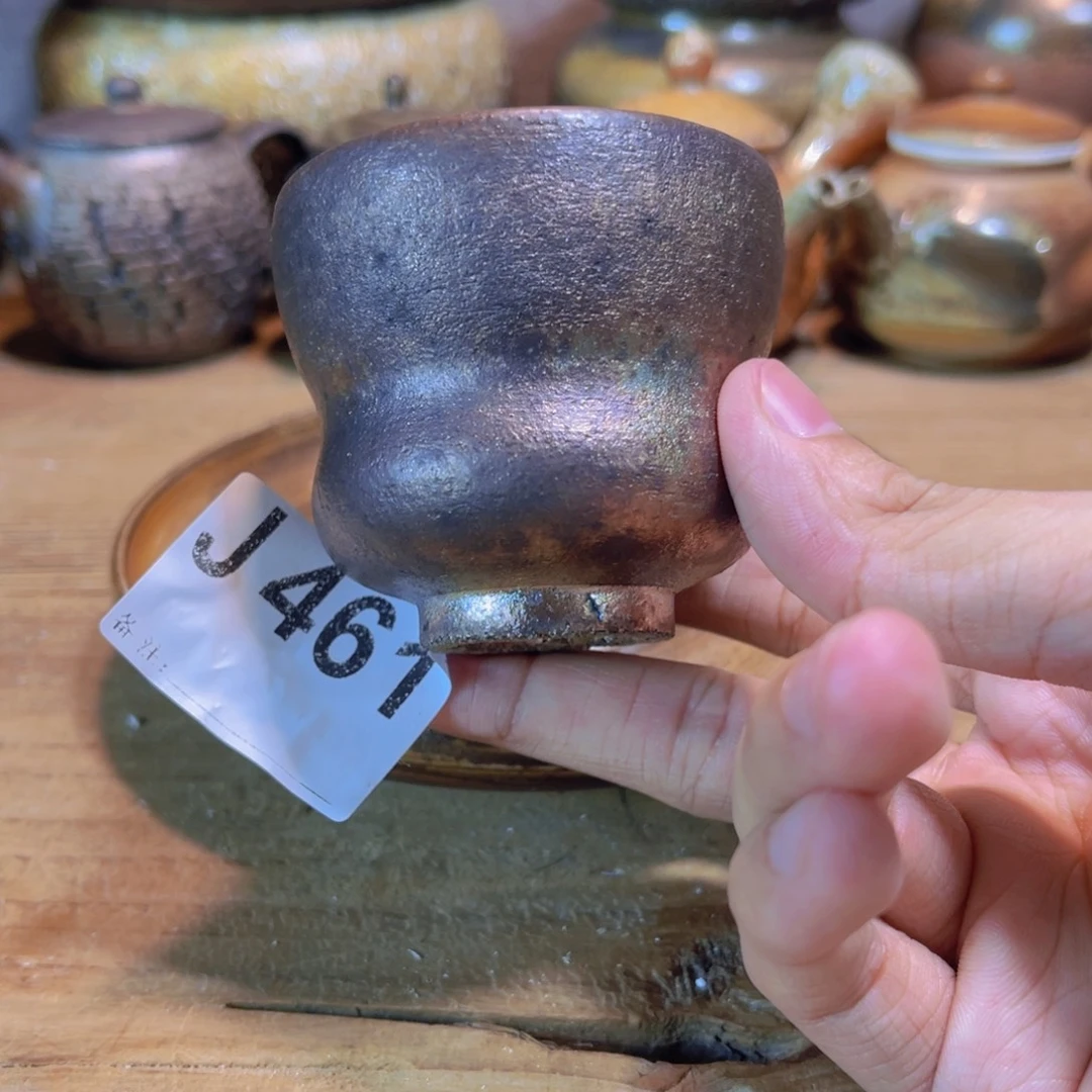纯手工制作工艺（柴烧）裸烧纯手工制作柴烧461