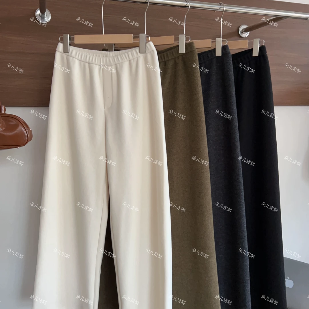 朵儿定制 【R家裤王】百搭简约休闲风极简纸片裤 MB78