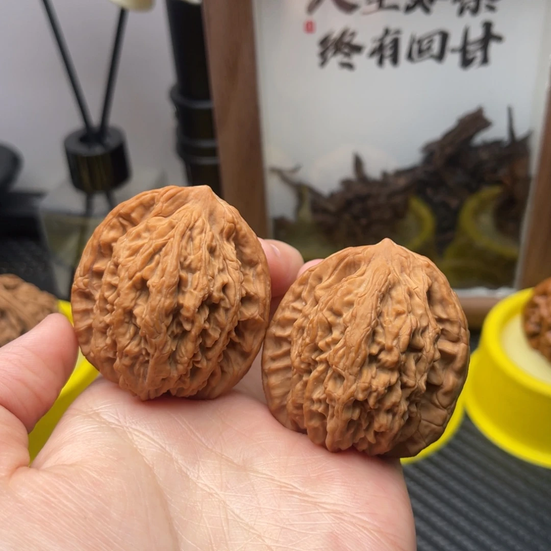 把件文玩核桃41虎头