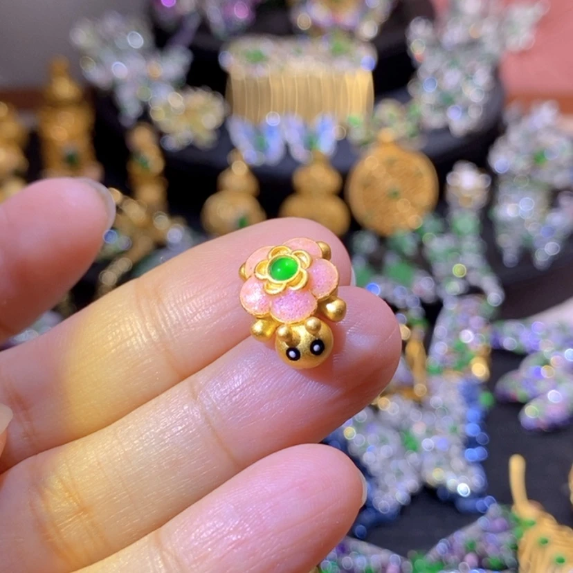 【闪购商品】银S925镶嵌挂件翡翠