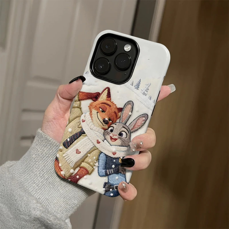 朱迪尼克适用苹果17pro华为p70菲林二合一手机壳iPhone/16p可爱