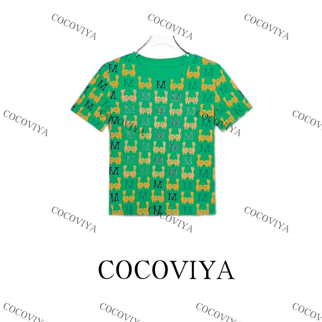 【CC】COCOVIYA 2025设计感夏季打底时尚百搭休闲上衣26C-673