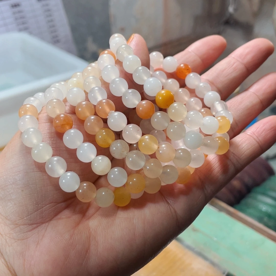 套链未镶嵌石英质玉手链