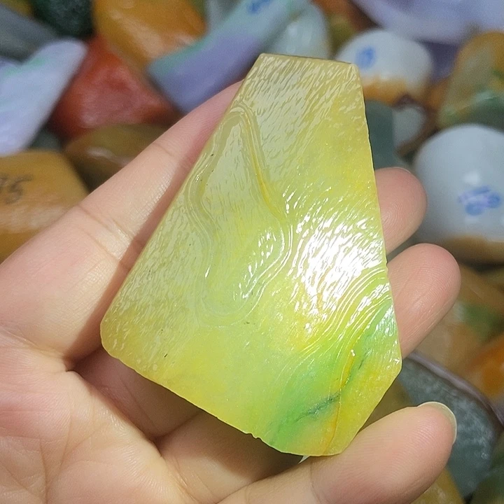 未镶嵌挂件翡翠缅甸的
