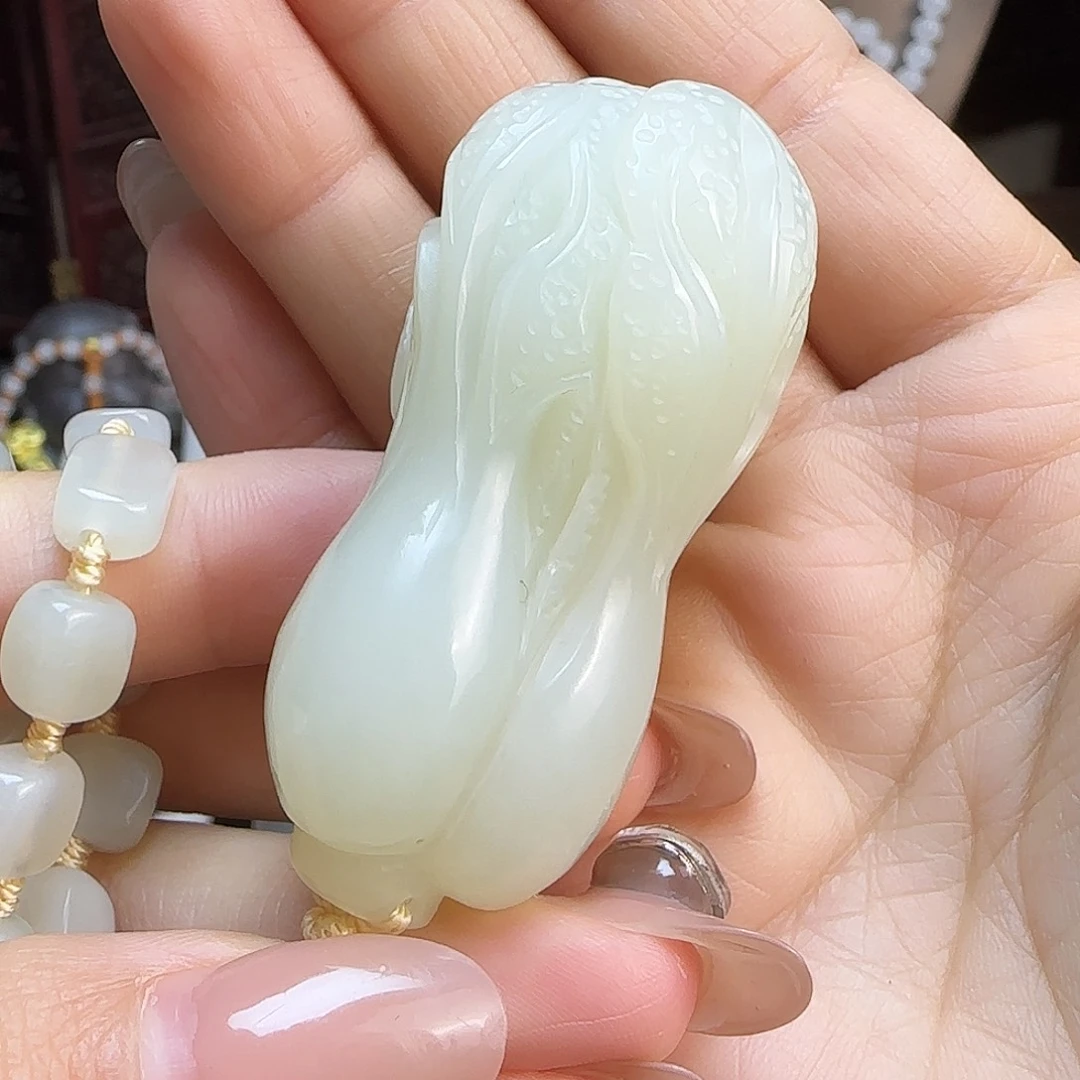 和田玉未镶嵌颈饰定制发货