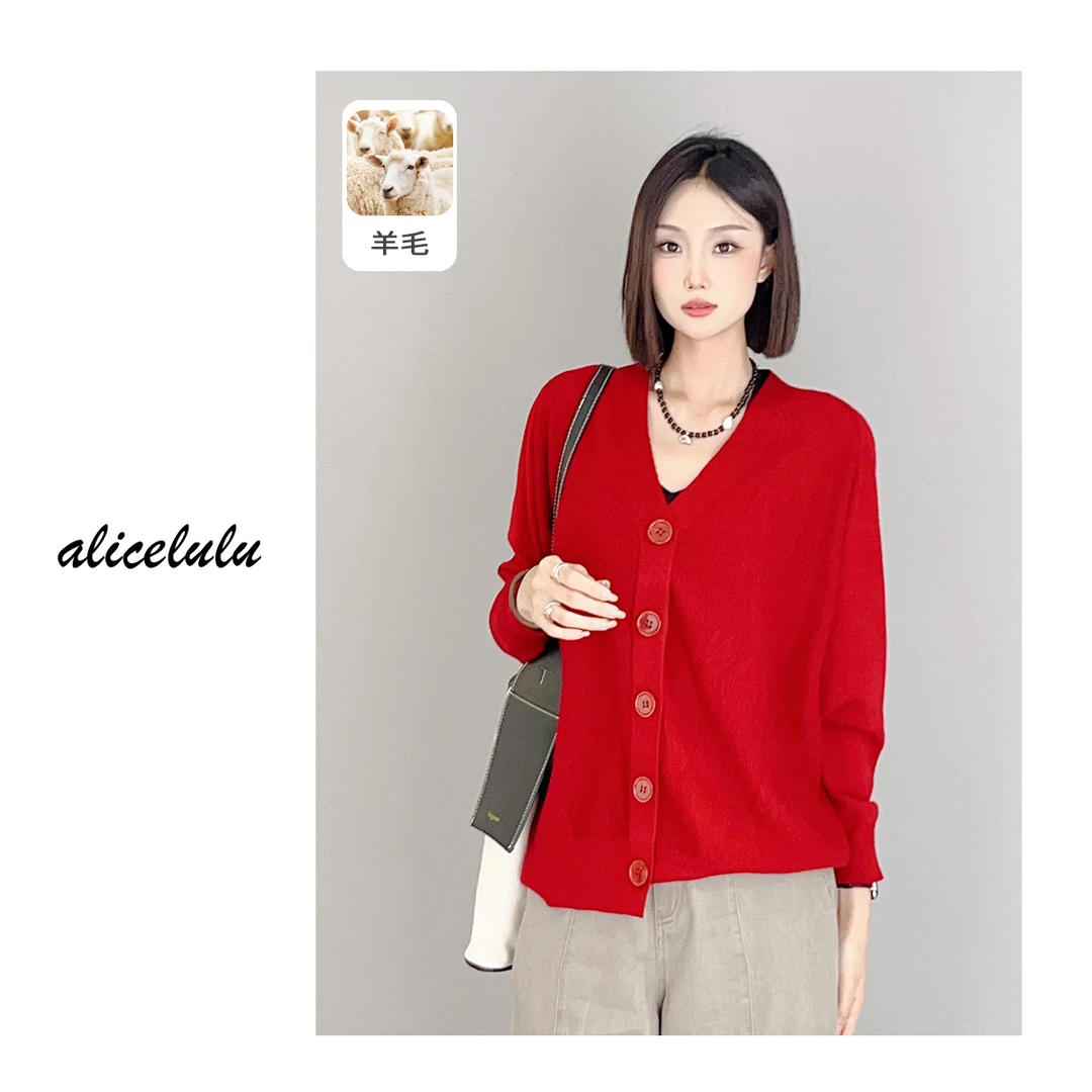 1 ALICE “知识分子”毛衣 优雅坑条 时髦百搭 S2139586T