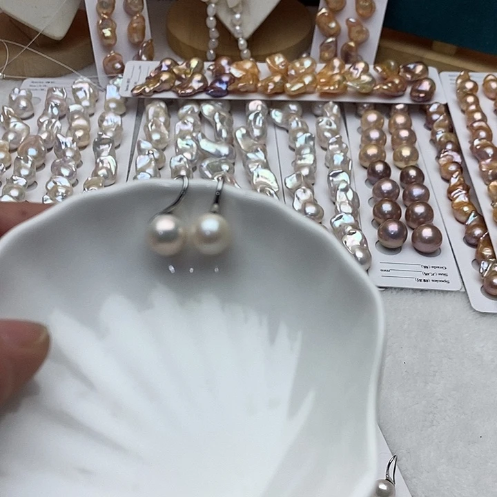 颈饰淡水珍珠合金01