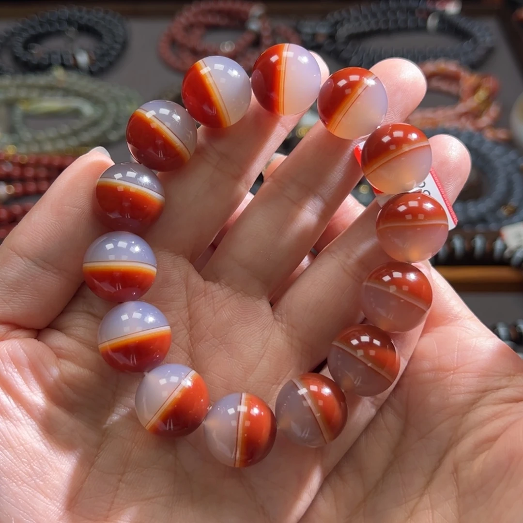 玛瑙/玉髓未镶嵌手链