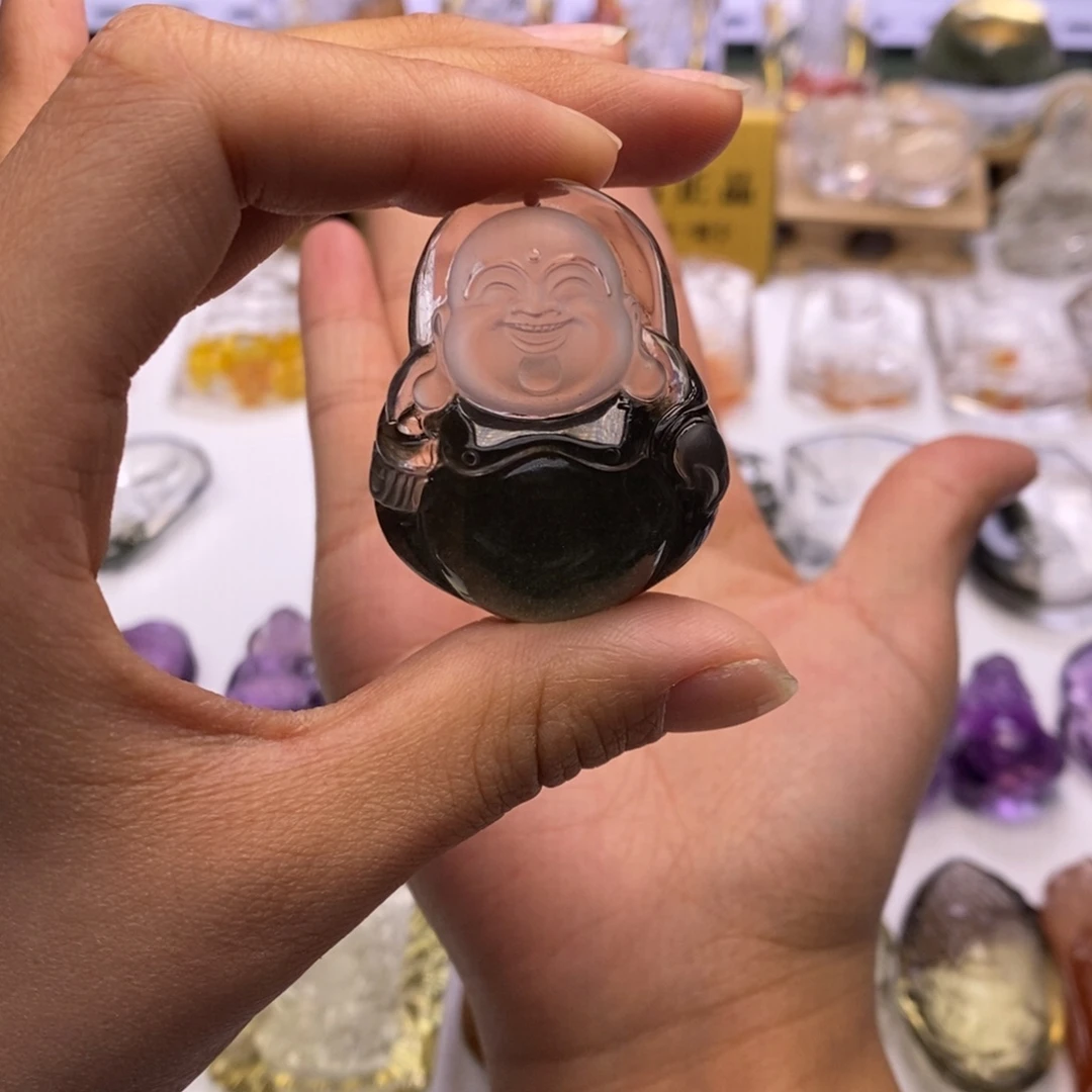 牧***野水晶未镶嵌颈饰定制