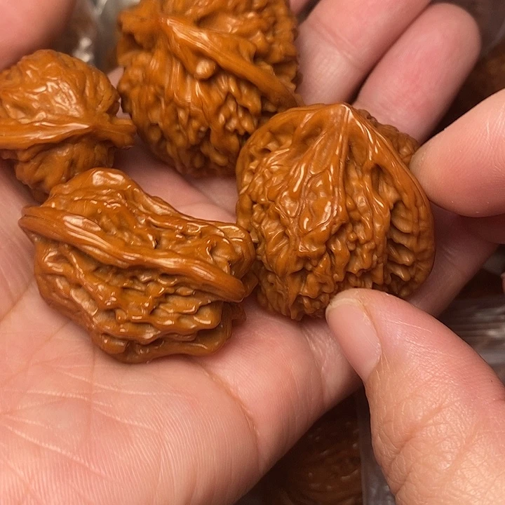 八***兽吊坠文玩核桃文山39