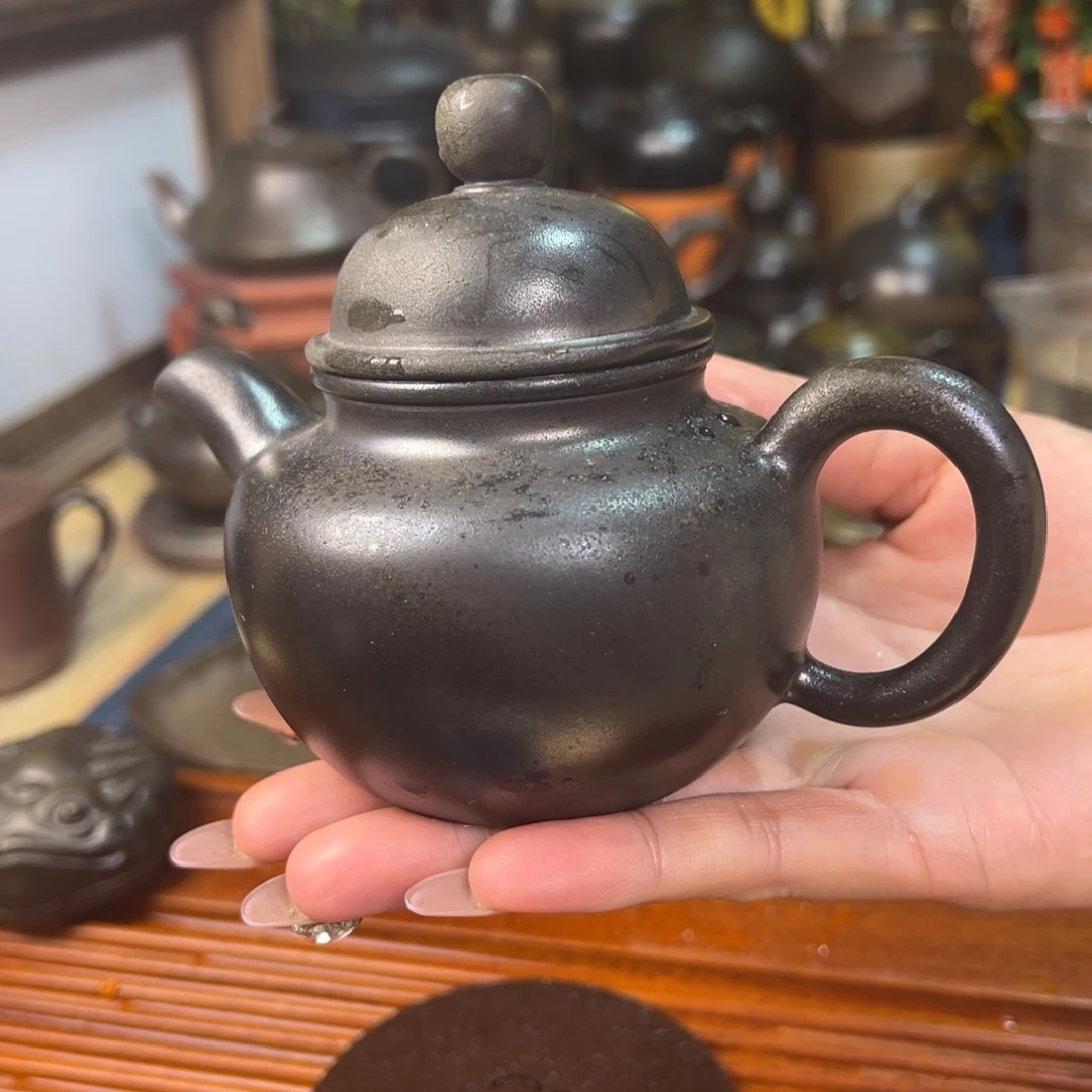 柴烧原矿坭兴陶210毫升