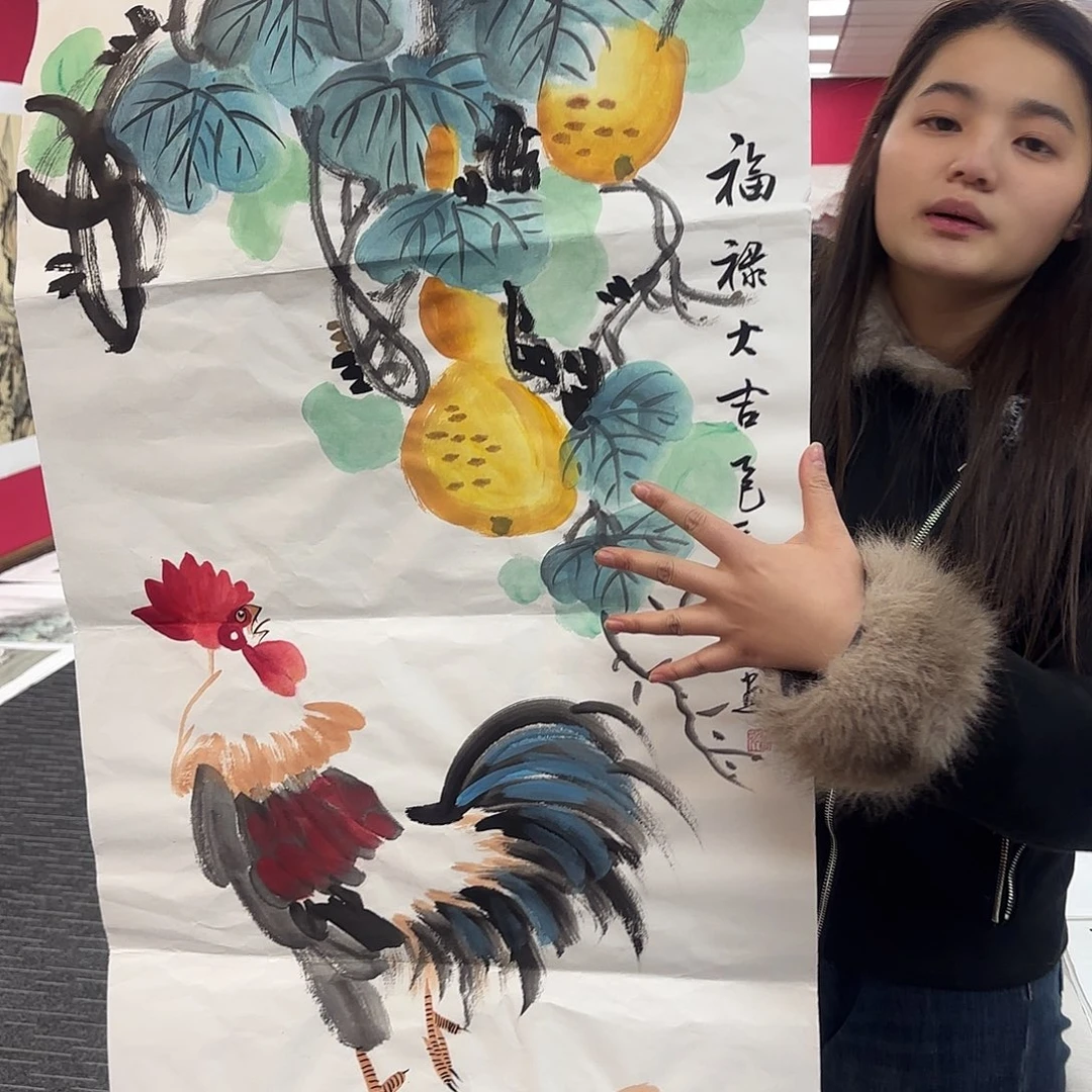 国画国画纯手绘作品