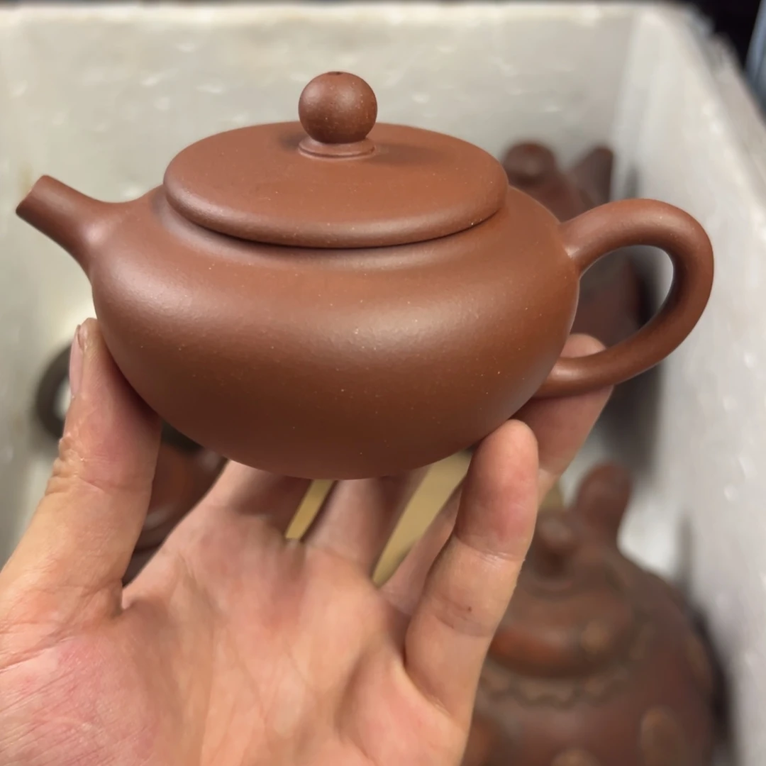 茶壶紫砂宜兴原矿紫砂壶200毫升容量