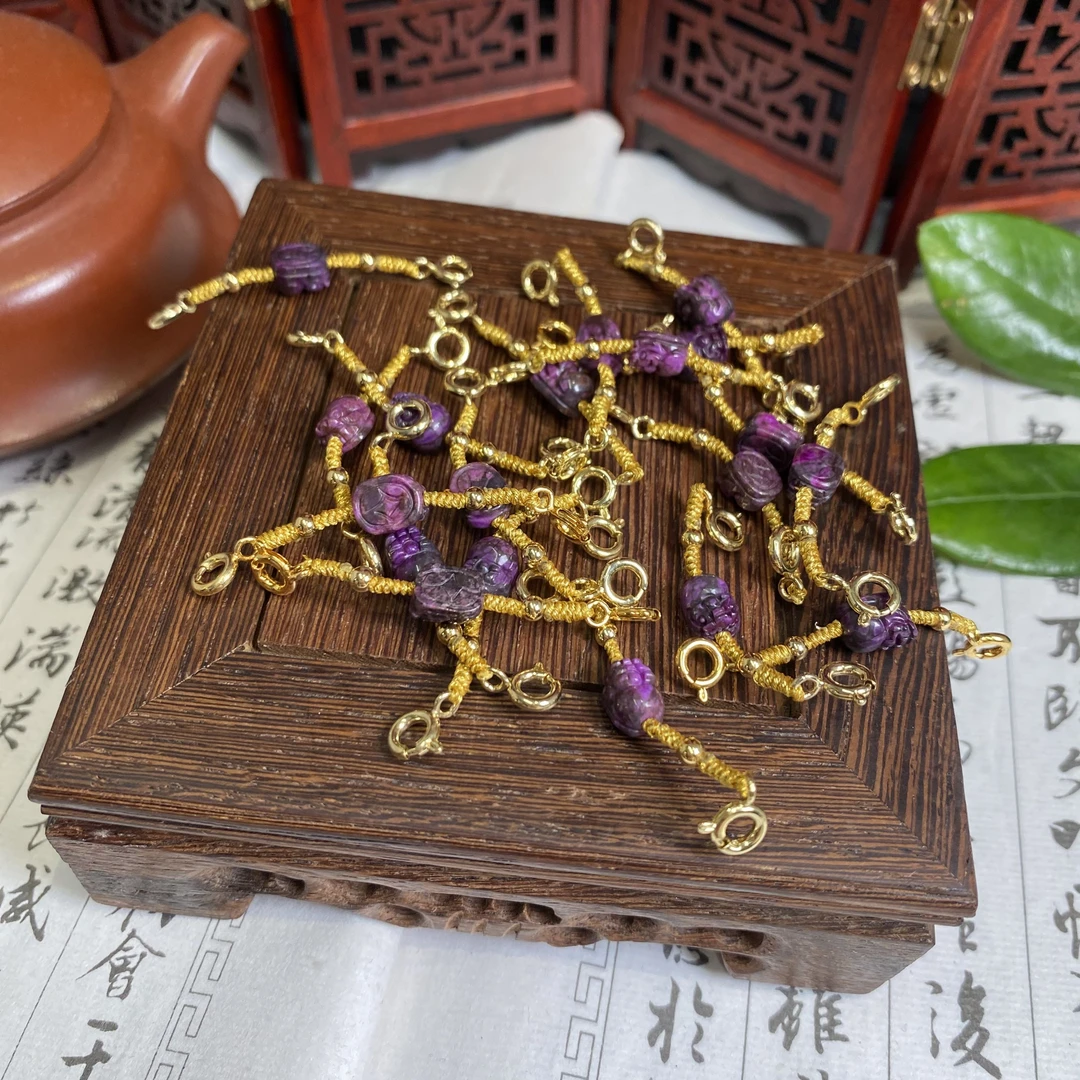 南非老矿料苏纪石舒俱来貔貅延长链 多样性发一/S859/宽6m+厚5m+