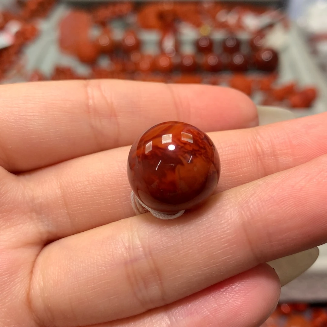 【闪购商品】南红玛瑙圆珠15+未镶嵌