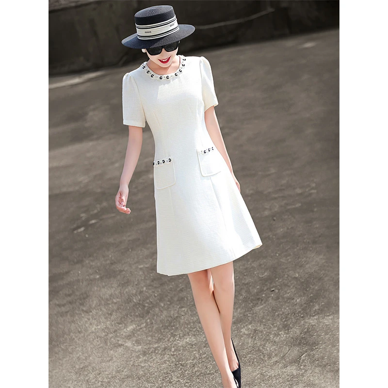 MEXCOCO/兰瑟儿气质时尚连衣裙105XL2505