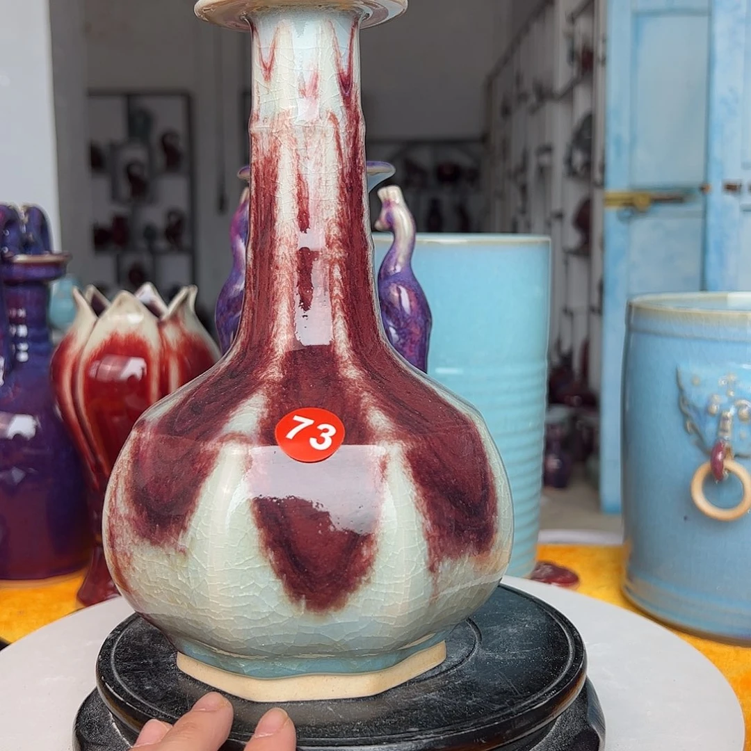 摆件郑家钧窑摆件