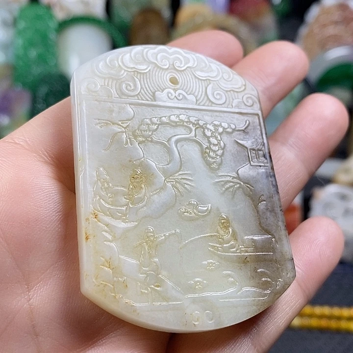 紫金钵盂菩提吊坠