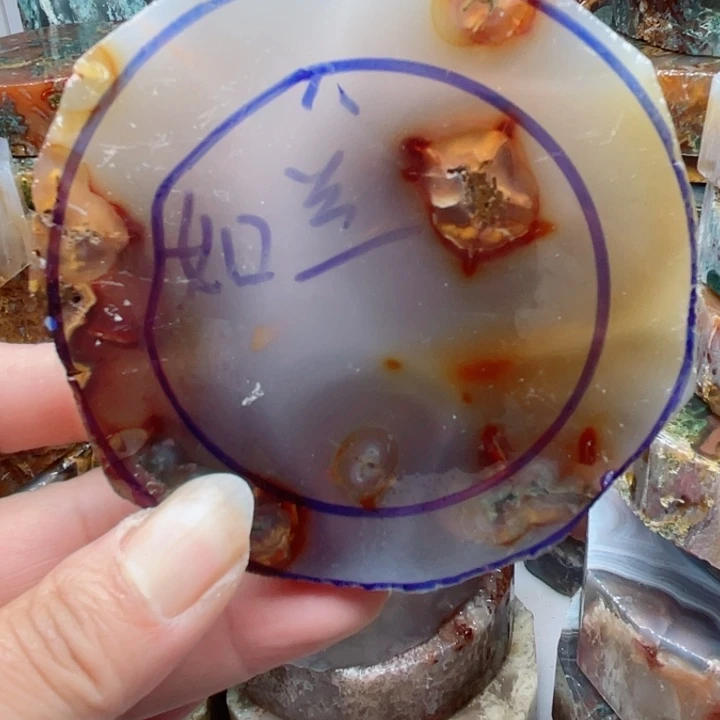 定制玛瑙随**便定制水草玛瑙手镯