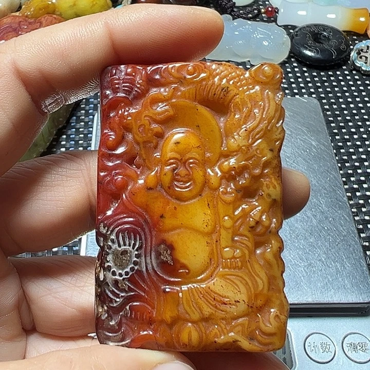 和田玉（糖玉）未镶嵌挂件