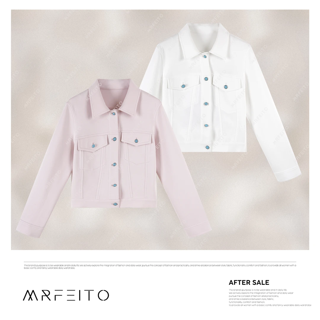 MRFEITO菲爷驾到【揉碎星光】多色彩扣外套H1191W02C31207