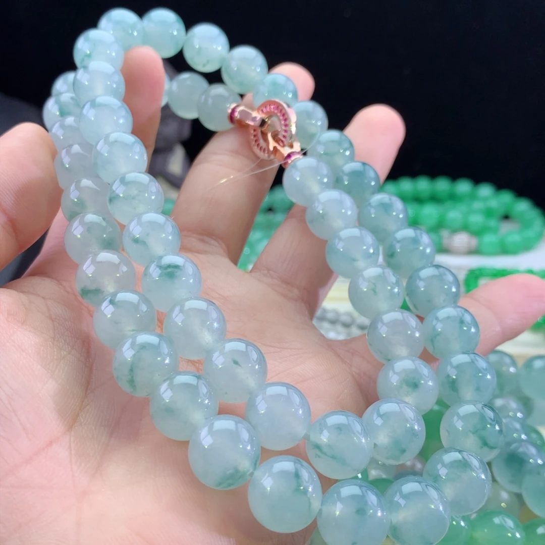 翡翠手链未镶嵌A****Y买断不退可换分单7.8