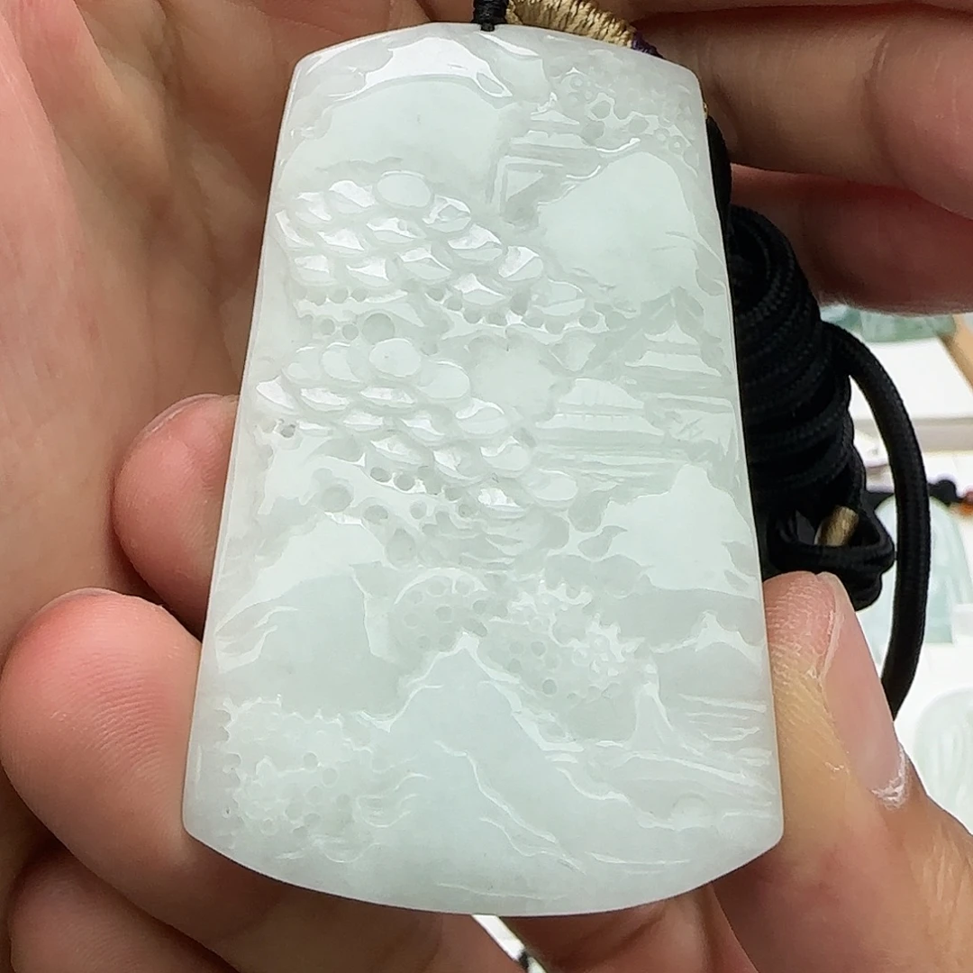 颈饰未镶嵌翡翠翡翠