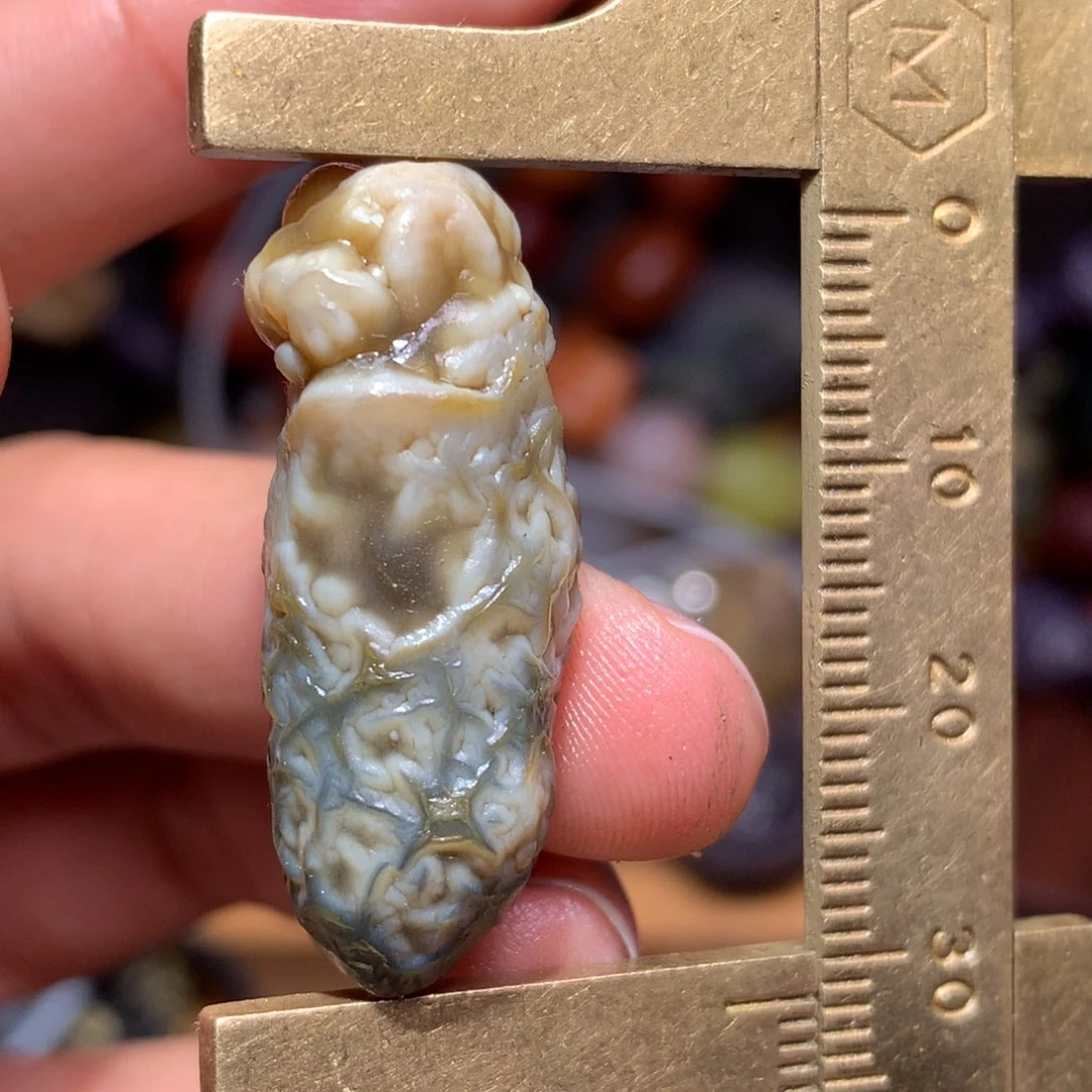 未镶嵌玛瑙/玉髓珠宝半成品