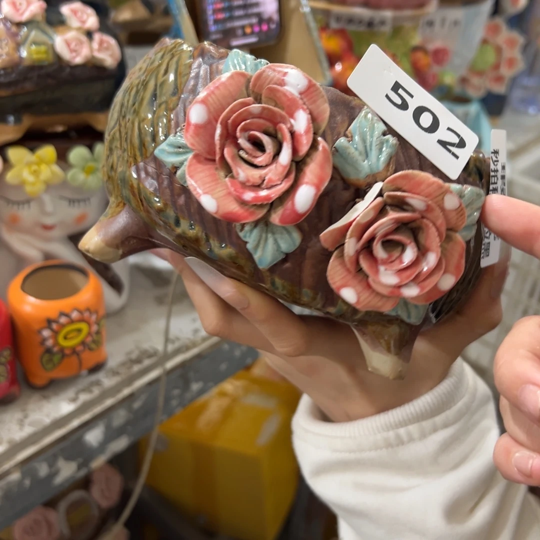 满20米飞秒退拉黑多肉花盆瑕疵502