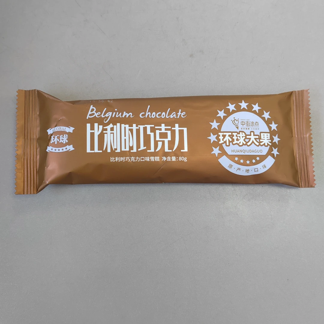 中街冰点比利时巧克力口味雪糕水果罐头
