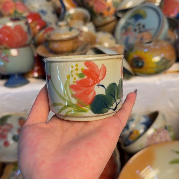 瓷片景德镇陶瓷手工手绘