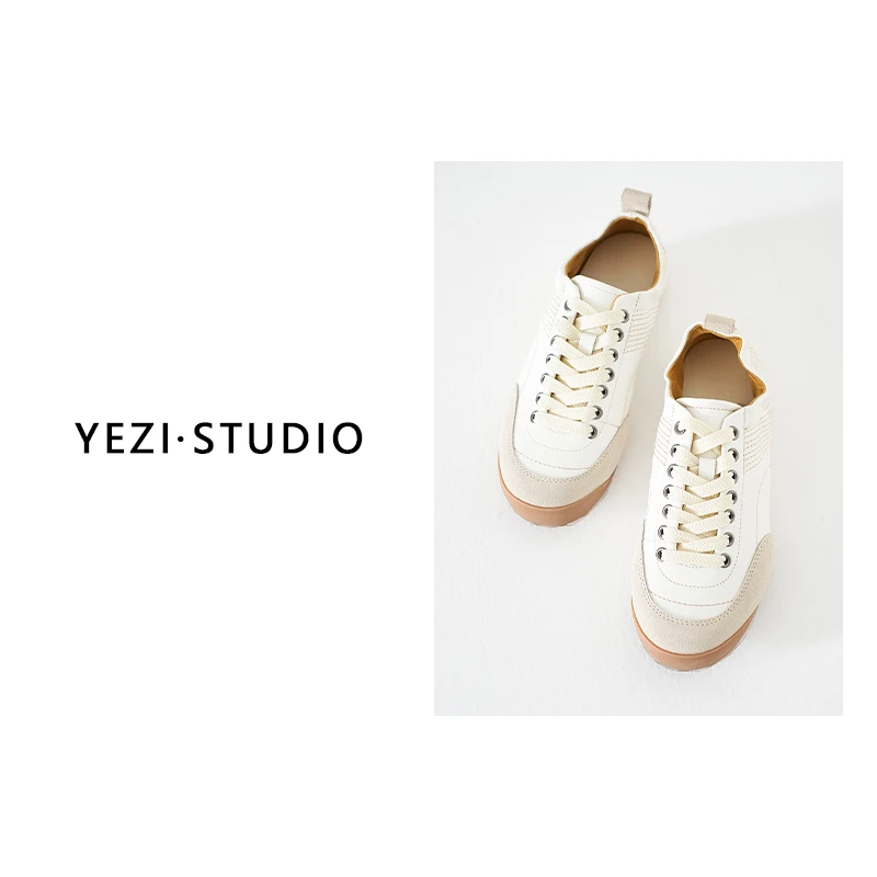 【醒春】25春牛反绒磨砂皮芭蕾德训阿甘鞋25149019-3/1