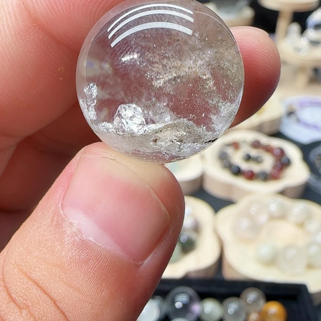 水晶珠宝半成品银S925镶嵌