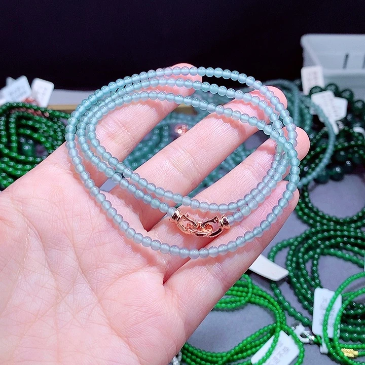 毛衣链未镶嵌翡翠