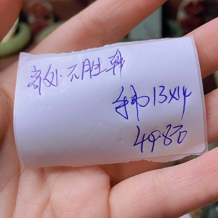 未镶嵌手串岫岩河磨玉（透闪石质玉）高***韩