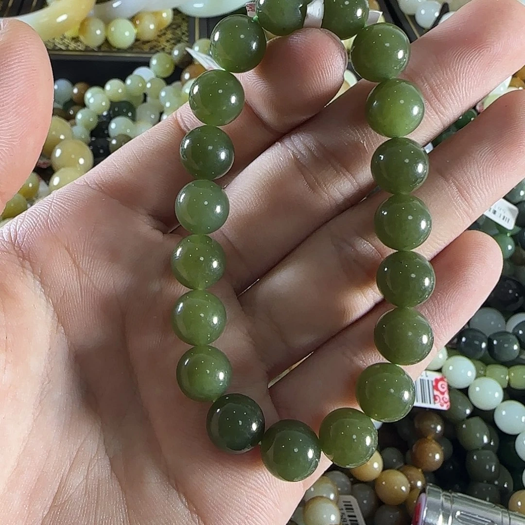 和田玉手链未镶嵌29